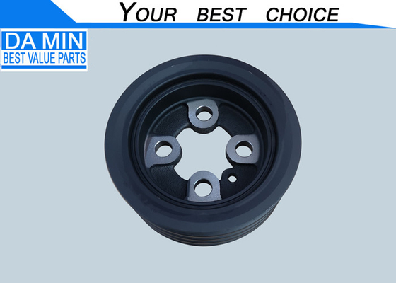 8972220310 Crankshaft Pulley Cooling Fan Belt Generator Belt Pulley 4HF1 4HG1 Suku Cadang Mesin