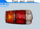 Plating Frame Sliver Color ISUZU Lampu Belakang 8971375700 Tiga Grid Untuk TFR UCR