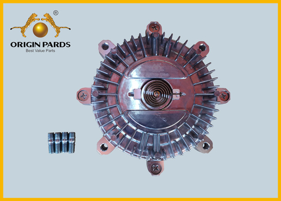 8971297380 ISUZU 4HF1 4HG1 Fan Clutch Palang Menginstal Kursi Datar Dan Putaran Terhubung Dengan Fan Blade