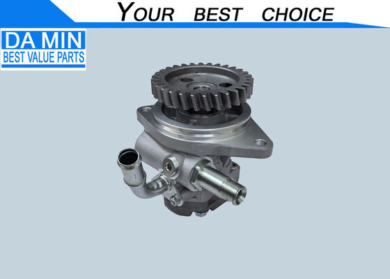 Pompa Kemudi Mesin 6HK1 1195006291 untuk FTR FVR FVZ 2008 Tipe Isuzu Truk Sedang Aluminium Power Steering Pump Gigi 30