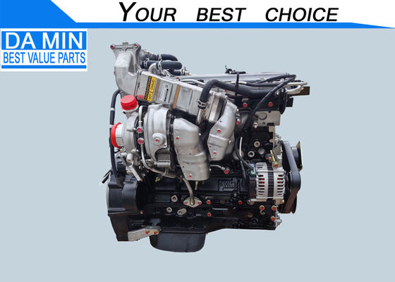 700P NPR NQR 4HK1 Engine Assembly Standar Emisi Euro IV Kapasitas 5.2L Mesin Diesel Turbocharged 4-Silinder Segaris Isuzu