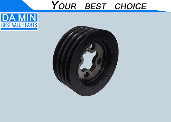 8972220310 Crankshaft Pulley Cooling Fan Belt Generator Belt Pulley 4HF1 4HG1 Suku Cadang Mesin