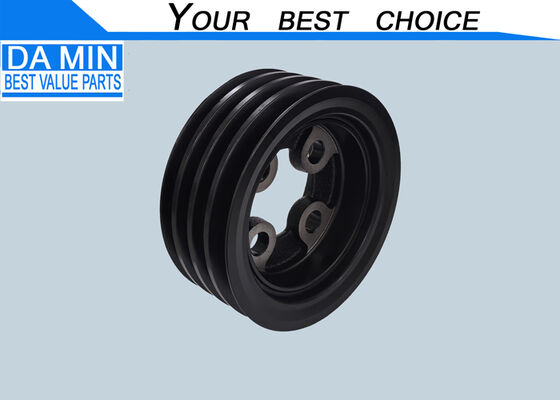 8972220310 Crankshaft Pulley Cooling Fan Belt Generator Belt Pulley 4HF1 4HG1 Suku Cadang Mesin