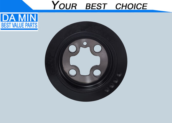 8972220310 Crankshaft Pulley Cooling Fan Belt Generator Belt Pulley 4HF1 4HG1 Suku Cadang Mesin