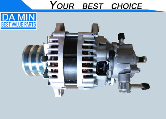 24V 80A Generator 8973515741 Mesin 4HF1 4HG1 4HJ1 Dengan Pompa Vakum 2 Pin Plug Bagian bodi aluminium